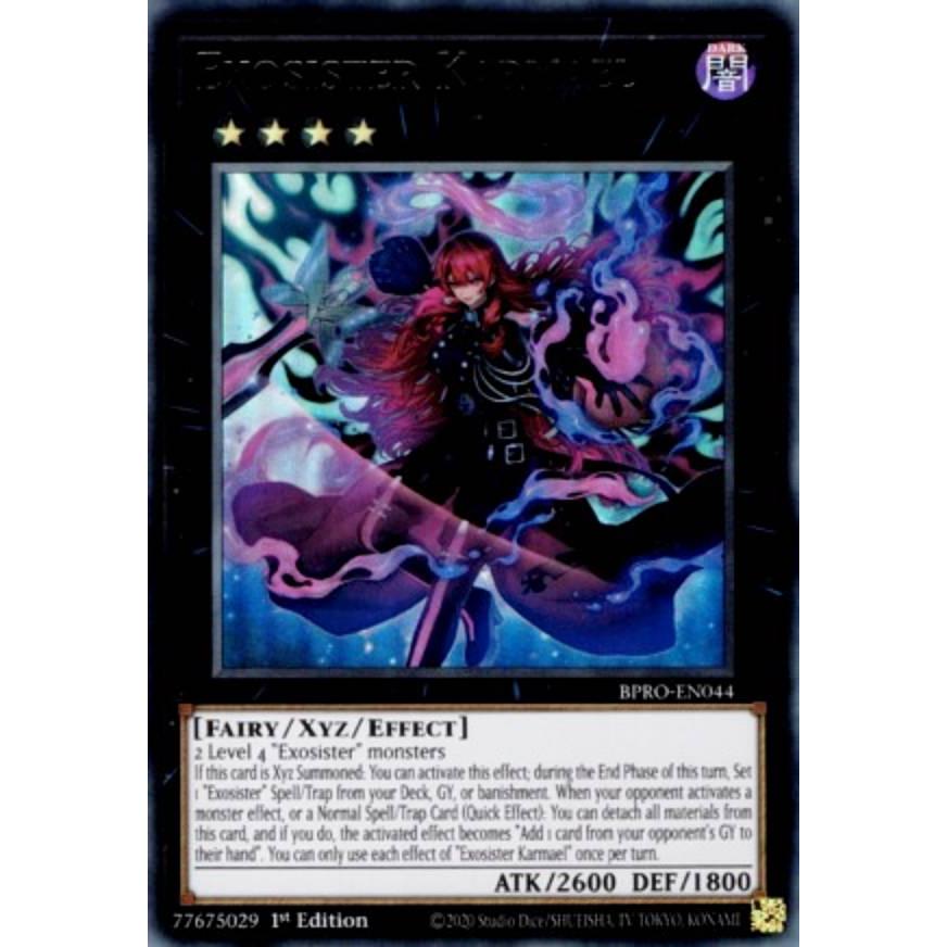 遊戯王 BPRO-EN044 エクソシスター・カルマエル (英語版 1st Edition
