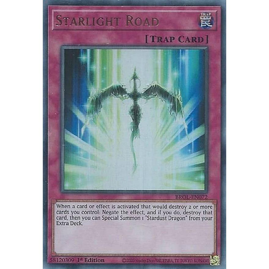 遊戯王 BROL-EN072 スターライト・ロード Starlight Road (英語版 1st