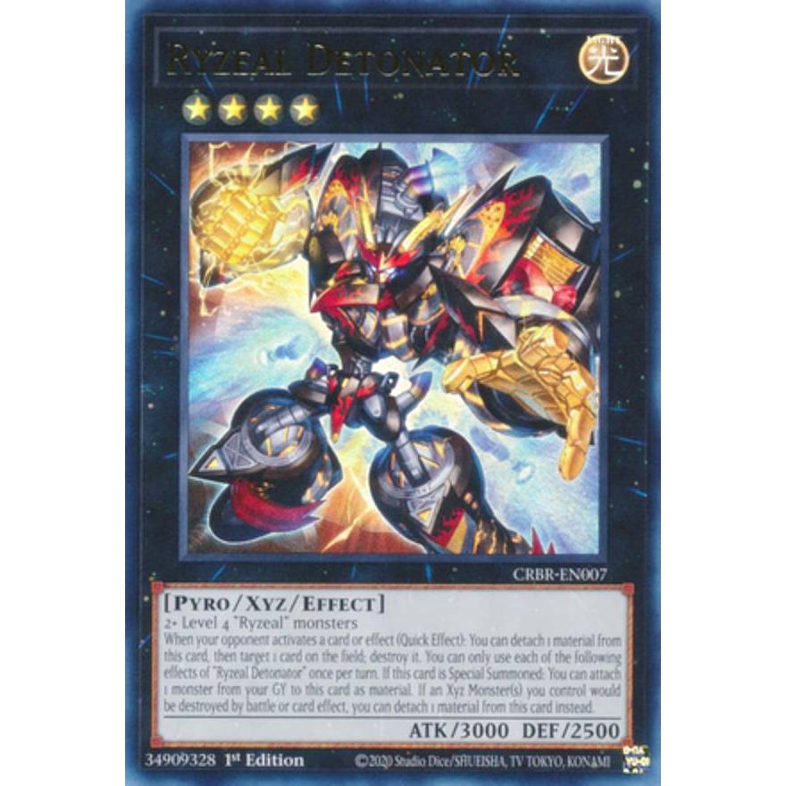 遊戯王 CRBR-EN007 ライゼオル・デッドネーダー (英語版 1st Edition