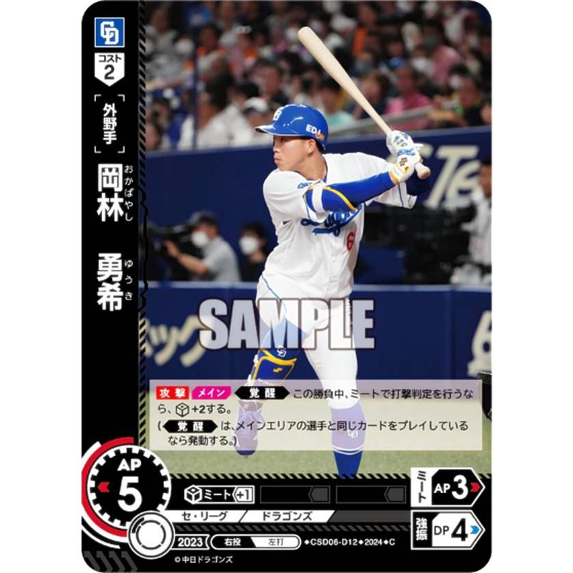 ドリームオーダー CSD06-D12 岡林 勇希 中日ドラゴンズ (C