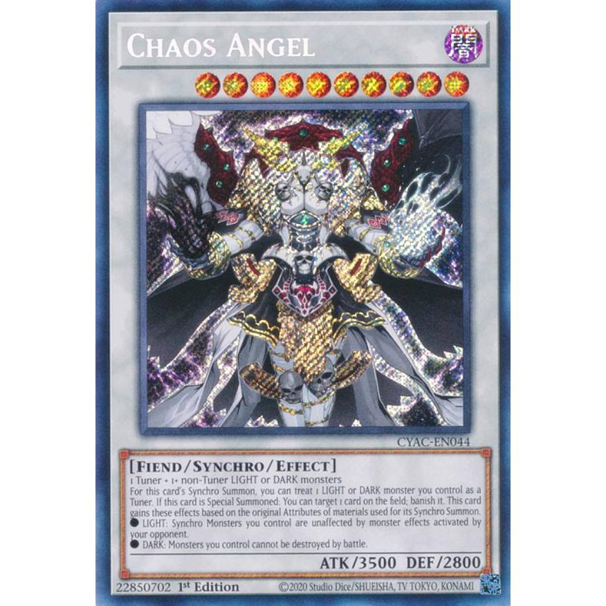 遊戯王 カオス・アンヘル－混沌の双翼－ EU版(英語) シク 1st 1枚 www