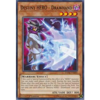 激レア D-HERO ドローガイ プレイマット プレマ OTS 英語 ヒーロー 遊戯王 DANE-EN009 D−HERO ドローガイ Destiny HERO - Drawhand