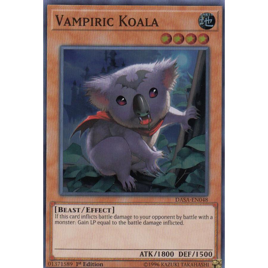遊戯王 - こあら　① 遊戯王 DASA-EN048 吸血コアラ Vampiric Koala(英語版 1st