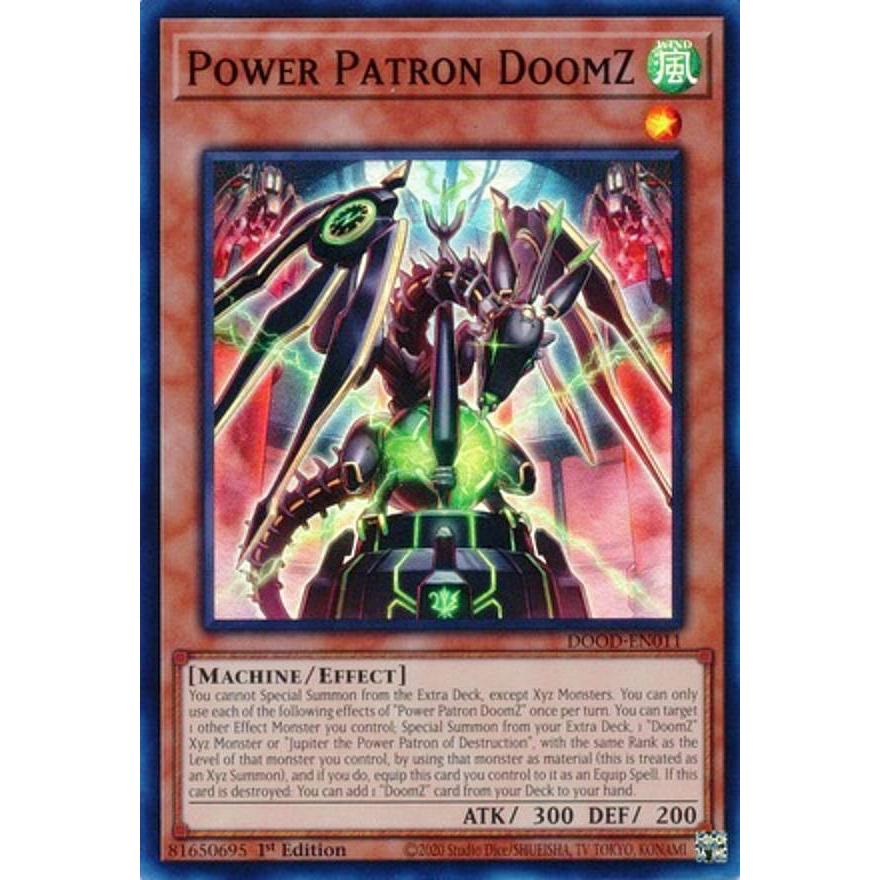 遊戯王 DOOD-EN011 獄神機Doom−Z (英語版 1st Edition