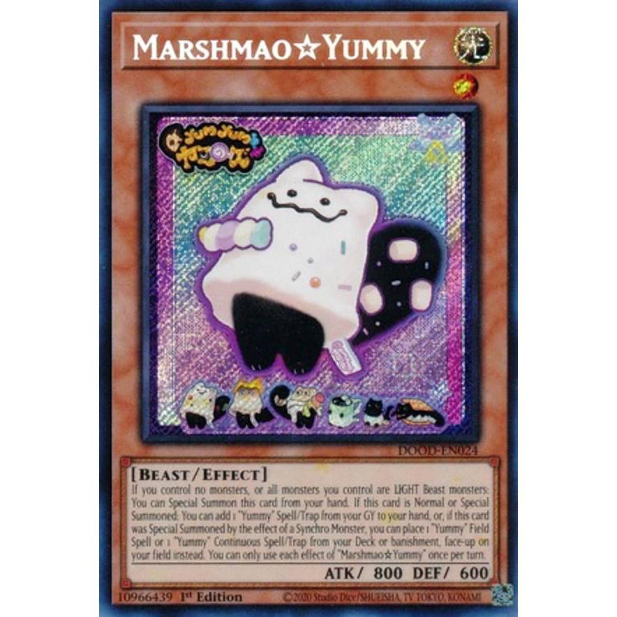 遊戯王 DOOD-EN024 マシュマオ☆ヤミー (英語版 1st Edition