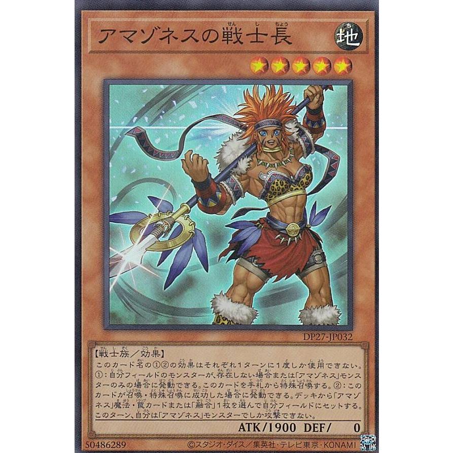 【プレイ用】 遊戯王 DP27-JP032 アマゾネスの戦士長 (日本語版 スーパーレア) デュエリストパック −輝石のデュエリスト編− 【中古】 | 