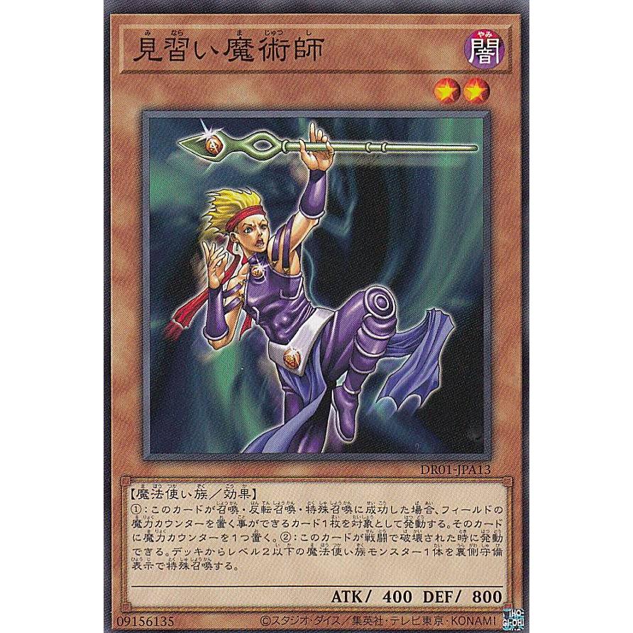 遊戯王 DR01-JPA13 見習い魔術師 (日本語版 ノーマル) デュエル 