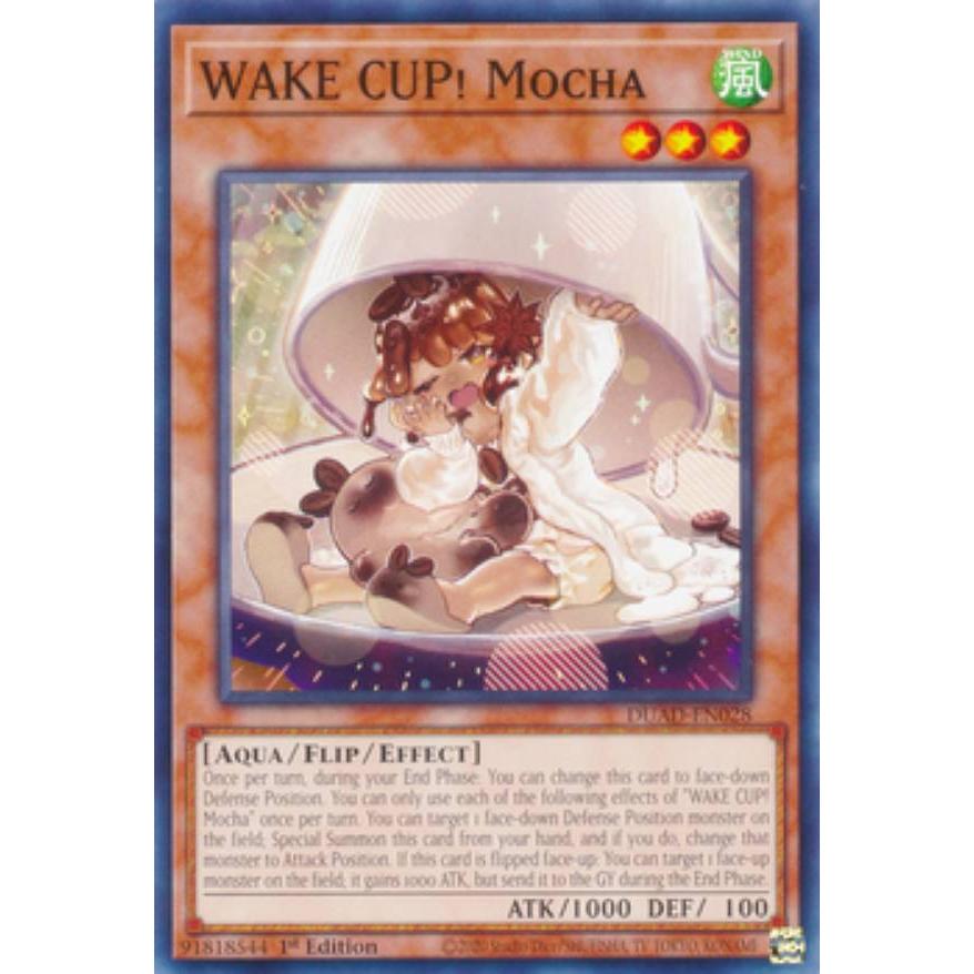 遊戯王 DUAD-EN028 WAKE CUP！ モカ (英語版 1st Edition
