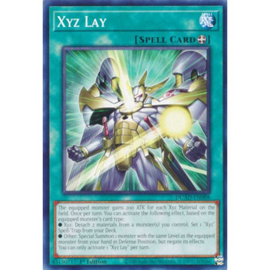 遊戯王 DUAD-EN088 Xyz Lay (英語版 1st Edition ノーマル) Duelist's