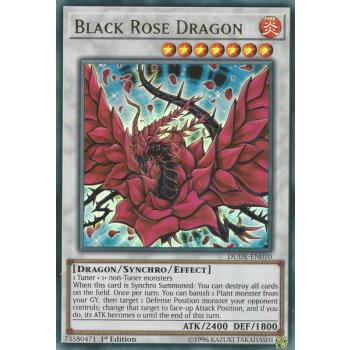 遊戯王 Dude En010 ブラック ローズ ドラゴン Black Rose Dragon 英語版 1st Edition ウルトラレア Duel Devastator Dudett010 トレカショップ Lead 通販 Yahoo ショッピング