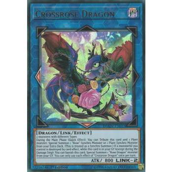 遊戯王 DUOV-EN015 クロスローズ・ドラゴン Crossrose Dragon (英語版 1st Edition ウルトラレア) Duel Overload | 