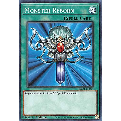 遊戯王 EGO1-EN024 死者蘇生 Monster Reborn (英語版 1st Edition