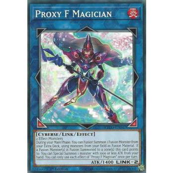 遊戯王 ETCO-EN047 プロキシー・F・マジシャン Proxy F Magician