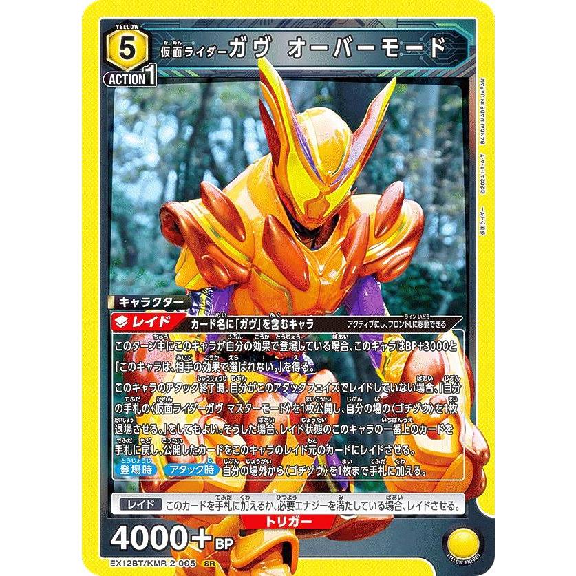 ユニオンアリーナ 仮面ライダー ガヴ マスターモード パラレル 星2