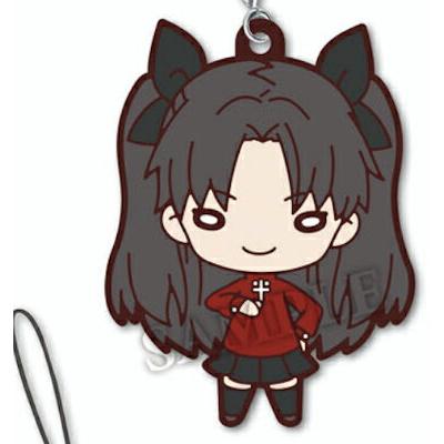 遠坂凛　グッズ　遠坂凛　ラバーストラップ　fate　ラバーストラップ　UBW 劇場版「Fate/stay night[Heaven's Feel]より、 キュートに