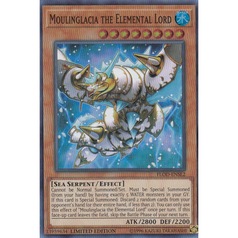遊戯王 FLOD-ENES2 氷霊神ムーラングレイス Moulinglacia the 