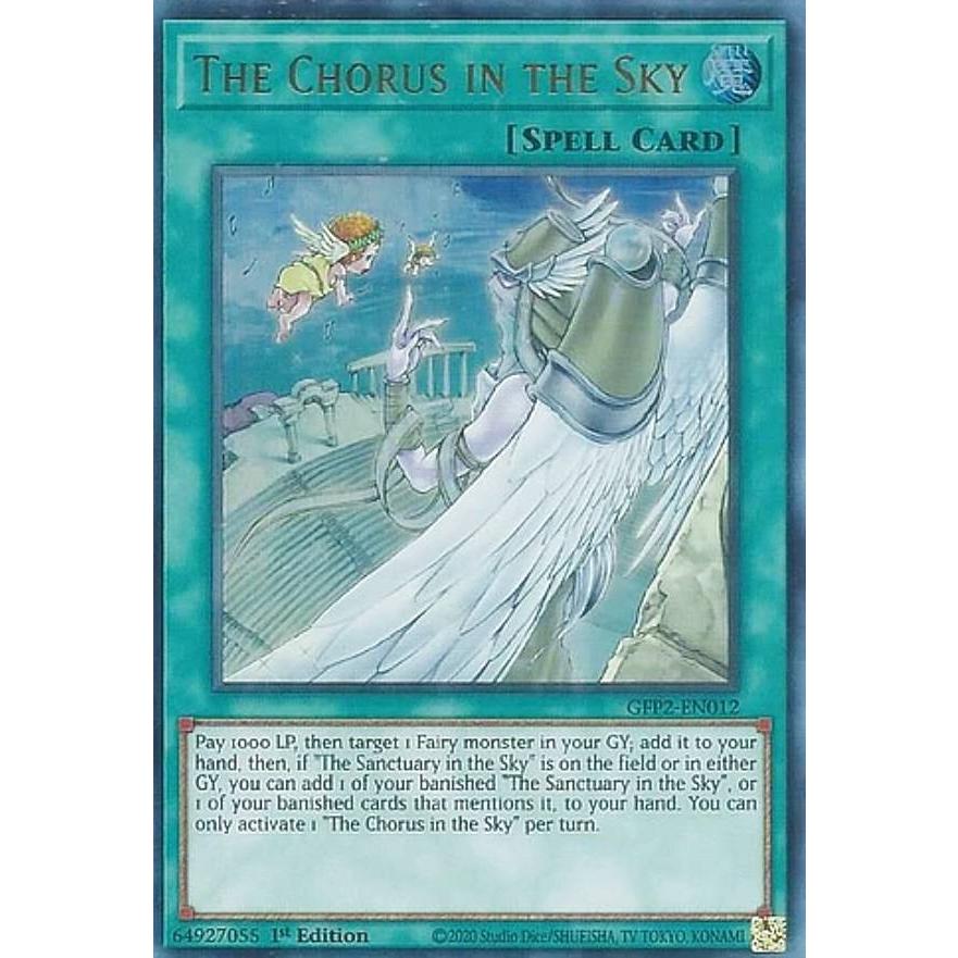 遊戯王 GFP2-EN012 天空の歌声 The Chorus in the Sky (英語版 1st