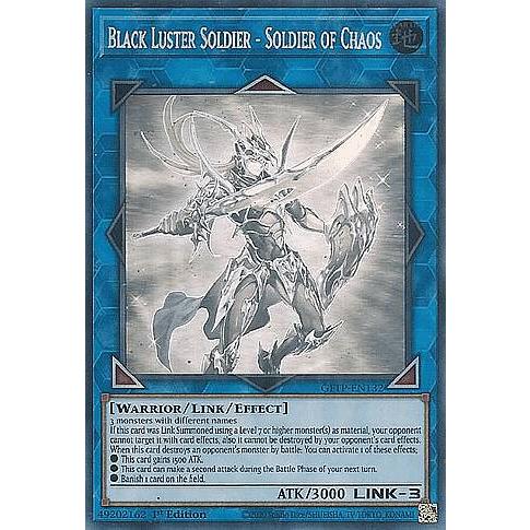 混沌の戦士 カオスソルジャー　ゴーストレア　GFTP-EN132　1st 遊戯王 GFTP-EN132 混沌の戦士 カオス・ソルジャー Black Luster