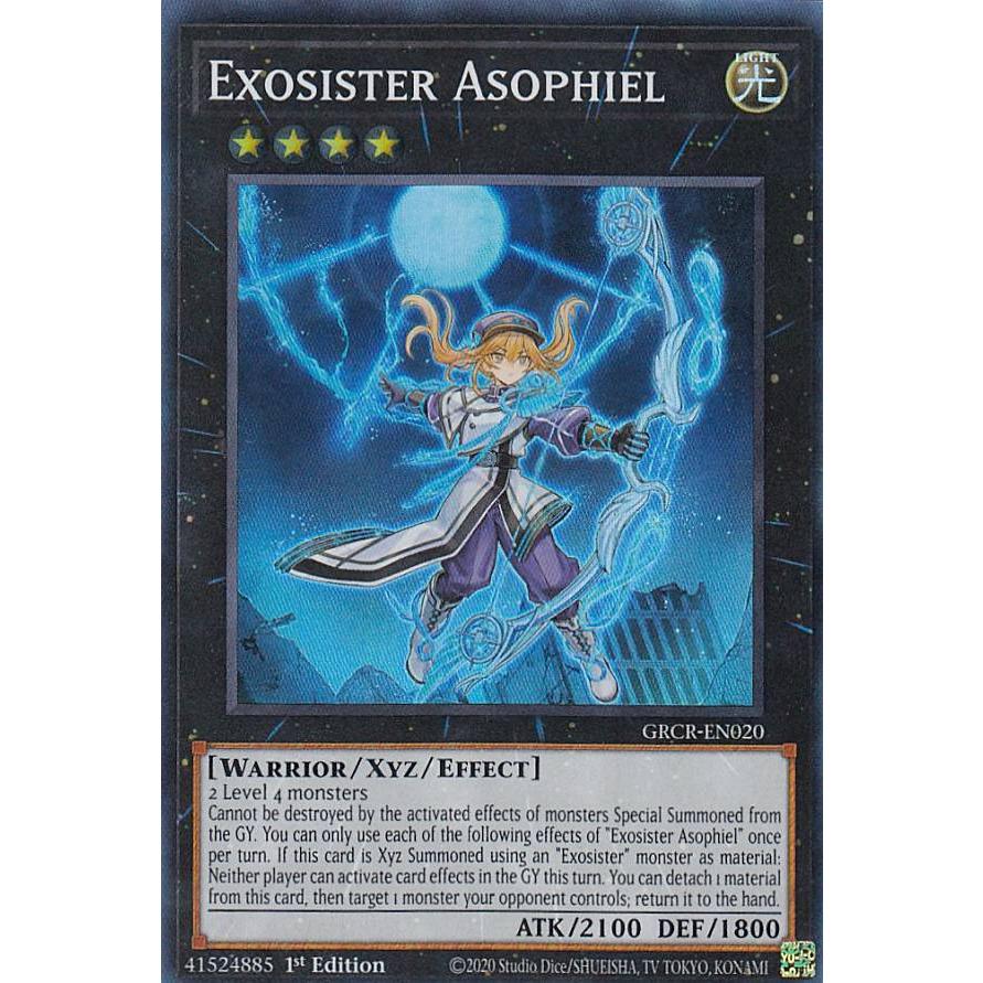 遊戯王 GRCR-EN020 エクソシスター・アソフィール Exosister Asophiel