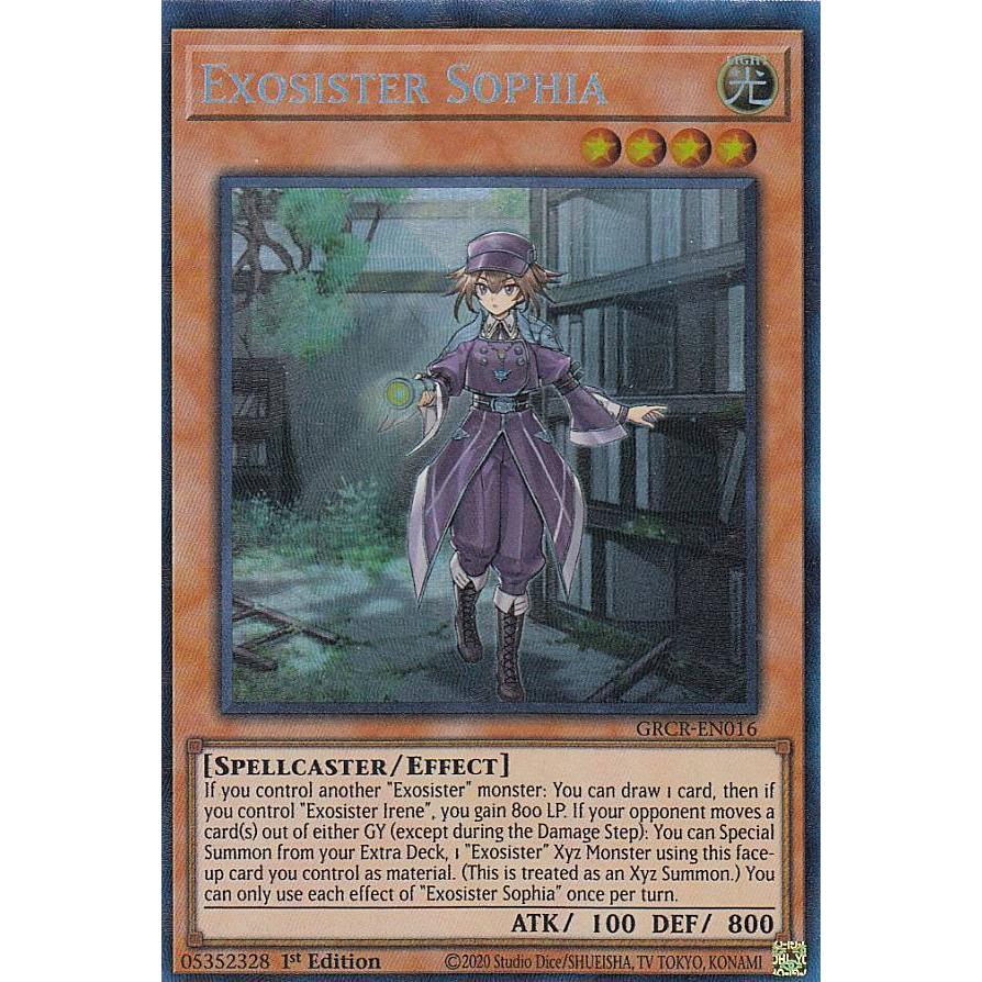 遊戯王 GRCR-EN016 エクソシスター・ソフィア Exosister Sophia 遊戯王 GRCR-EN016 エクソシスター・ソフィア Exosister Sophia