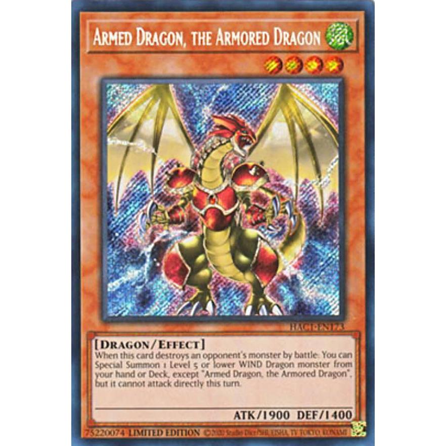 遊戯王 HAC1-EN173 鎧竜−アームド・ドラゴン− Armed Dragon, the