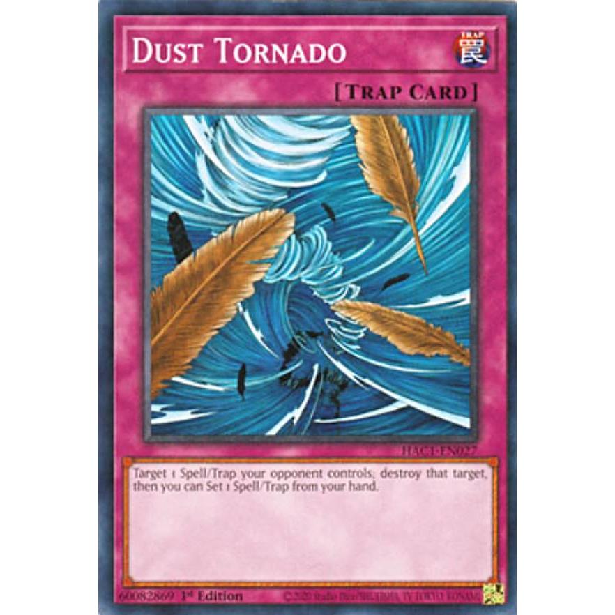 遊戯王 HAC1-EN027 砂塵の大竜巻 Dust Tornado (英語版 1st Edition 