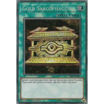 遊戯王 HISU-EN051 封印の黄金櫃 Gold Sarcophagus (英語版 1st