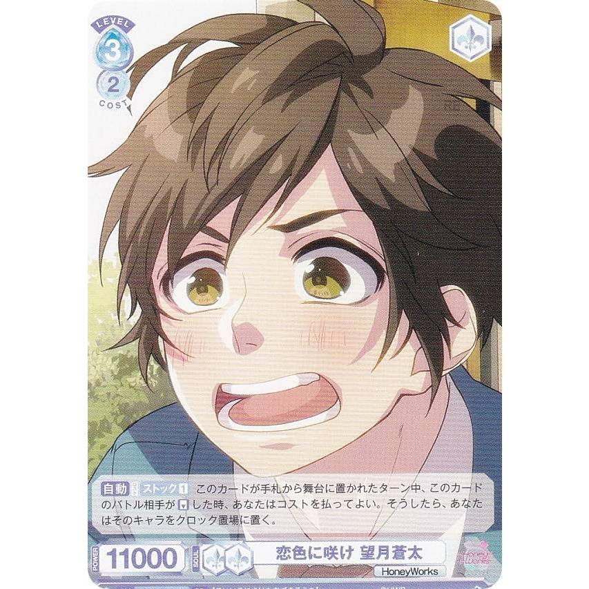 HoneyWorks ヴァイスシュヴァルツブラウ 望月蒼太 N R SD ヴァイスシュヴァルツブラウ HNW/01S-022 恋色に咲け 望月蒼太