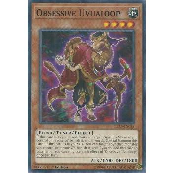 遊戯王 IGAS-EN028 執愛のウヴァループ Obsessive Uvualoop (英語版