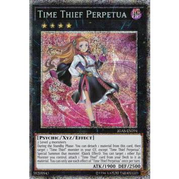 Unlimited Edition 遊戯王 Igas En094 クロノダイバー パーペチュア Time Thief Perpetua 英語版 プリズマティックシークレットレア Ignition Assault Igasun0003tt103 トレカショップ Lead 通販 Yahoo ショッピング