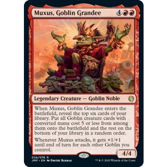 マジックザギャザリング JMP EN 024 Muxus, Goblin Grandee (英語版 レア) Jumpstart MTG | 