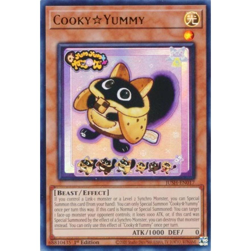 遊戯王 英語版 [EU] yummy deck 遊戯王 JUSH-EN017 クッキィ☆ヤミー (英語版 1st Edition ウルトラ