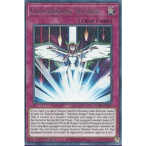 遊戯王 KICO-EN059 集いし願い Converging Wishes (英語版 1st Edition
