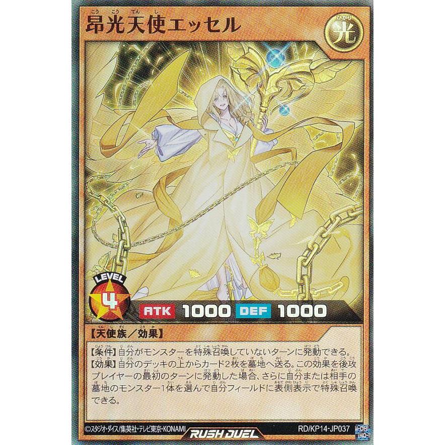 遊戯王 ラッシュデュエル RD/KP14-JP037 昂光天使エッセル (日本語版