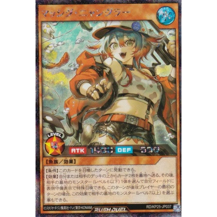 遊戯王 ラッシュデュエル RD/KP25-JP037 マッシグ・ニャングラー (日本