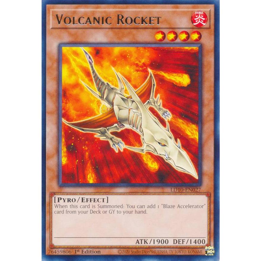 遊戯王 LD10-EN027 ヴォルカニック・ロケット Volcanic Rocket (英語版 