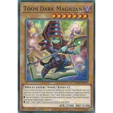 遊戯王 LDS1-EN067 トゥーン・ブラック・マジシャン Toon Dark
