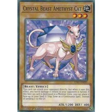 遊戯王 LDS1-EN093 宝玉獣 アメジスト・キャット Crystal Beast