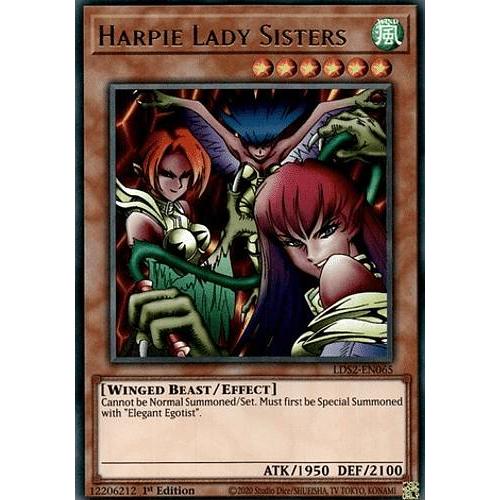 遊戯王 LDS2-EN065 ハーピィ・レディ三姉妹 Harpie Lady Sisters (英語