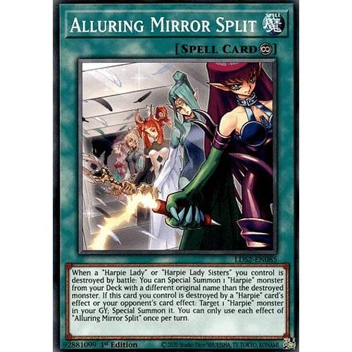 遊戯王 LDS2-EN085 魅惑の合わせ鏡 Alluring Mirror Split (英語版 1st