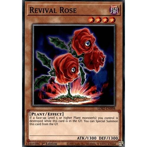 遊戯王 Lds2 En098 返り咲く薔薇の大輪 Revival Rose 英語版 1st Edition ノーマル Legendary Duelists Season 2 Ldstt098 トレカショップ Lead 通販 Yahoo ショッピング
