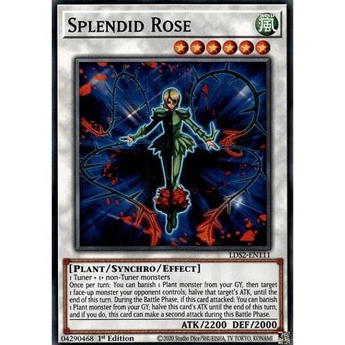 遊戯王 LDS2-EN111 スプレンディッド・ローズ Splendid Rose (英語版