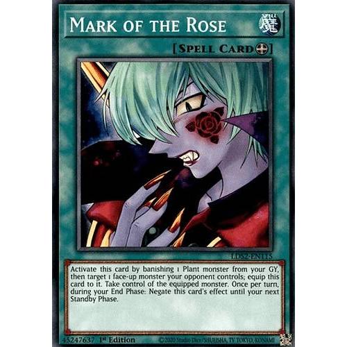 遊戯王 LDS2-EN115 薔薇の刻印 Mark of the Rose (英語版 1st Edition 
