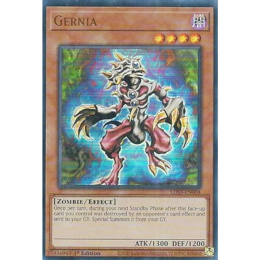 遊戯王 LDS3-EN004 ゲルニア Gernia (英語版 1st Edition ウルトラレア) :lds3en272207tt004 ...