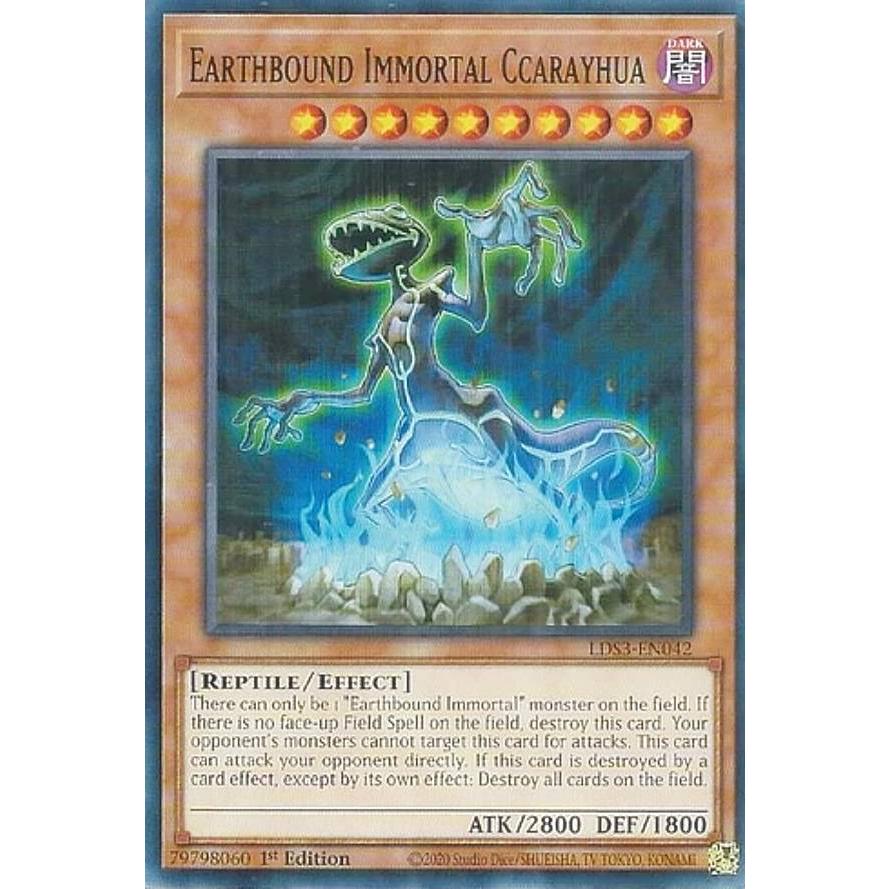 遊戯王 LDS3-EN042 地縛神 Ccarayhua Earthbound Immortal