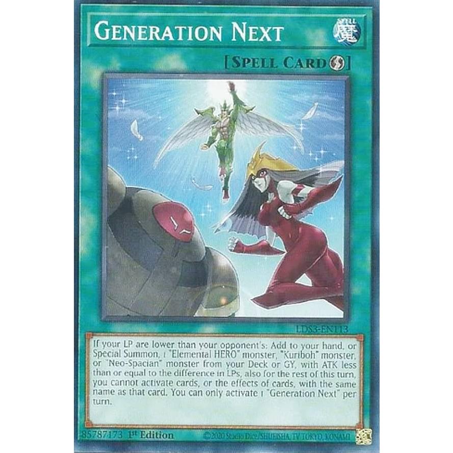 遊戯王 LDS3-EN113 ジェネレーション・ネクスト Generation Next (英語 