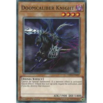 遊戯王 LED5-EN007 死霊騎士デスカリバー・ナイト Doomcaliber Knight 