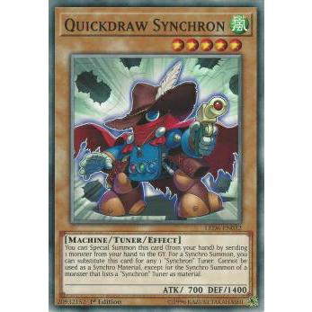 遊戯王 LED6-EN032 クイック・シンクロン Quickdraw Synchron (英語版