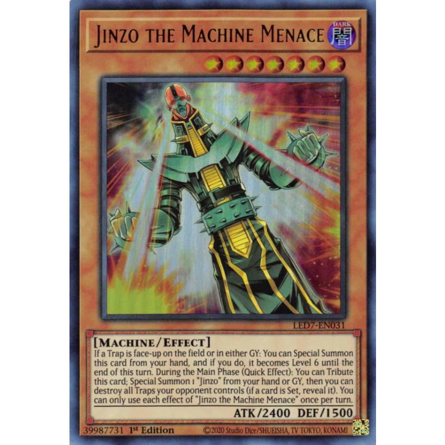 遊戯王 LED7-EN031 脅威の人造人間−サイコ・ショッカー Jinzo the