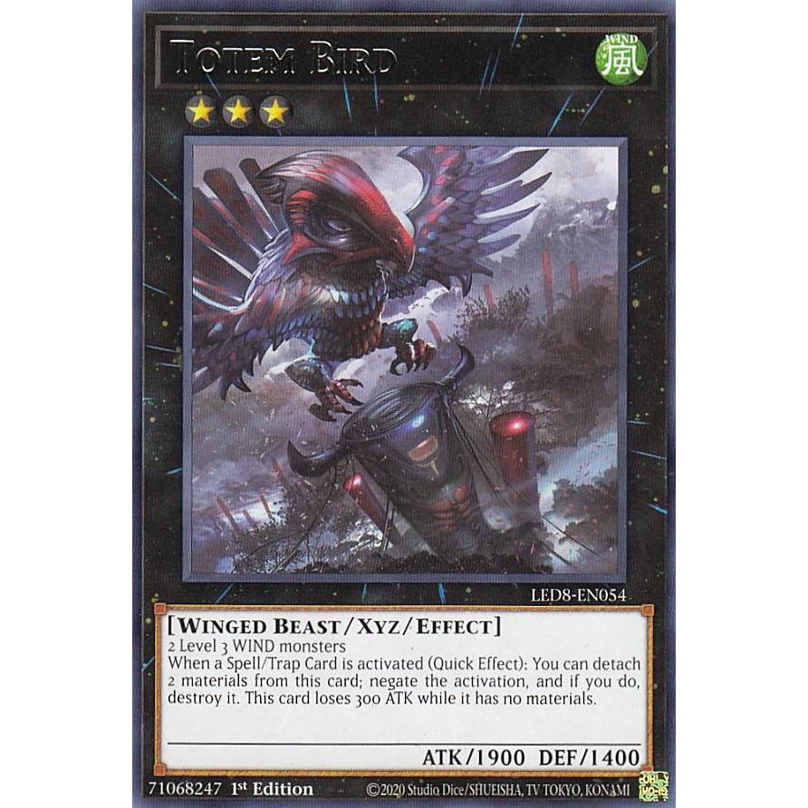 遊戯王 LED8-EN054 トーテムバード Totem Bird (英語版 1st Edition